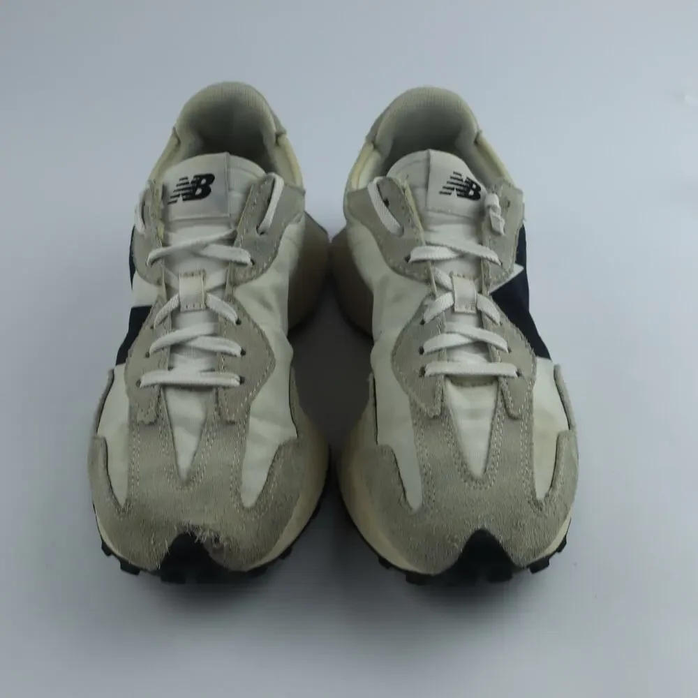 New Balance 327 WS327RE Unisex W9.5/M8 D Training Shoes Sea Salt Black Sneakers